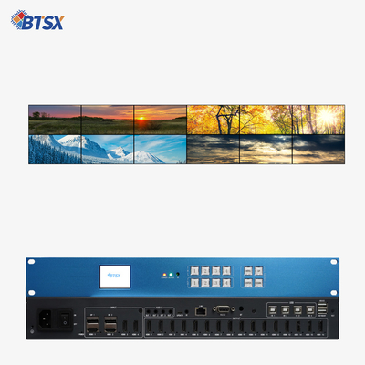Melhore eficientemente o seu ecrã com o processador de parede de vídeo 4K60 Inclui opções de controle remoto e controle de software do PC