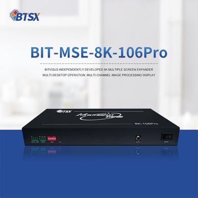 Controle de PC Controlador de parede de vídeo 8K HDMI/DP Splitter Multi-Screen Expander 360X215X70 Tamanho do pacote