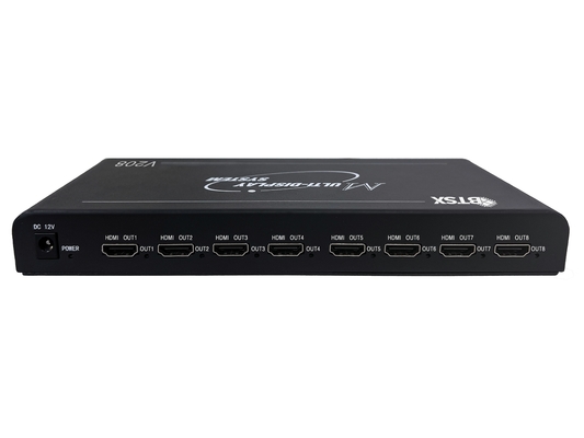 Controlador de Display Multi TV 8K Bitvisus Suporta Várias Configurações de Entrada/Saída, Adequado para Ambientes Complexos BIT-MSE-8K-208HD