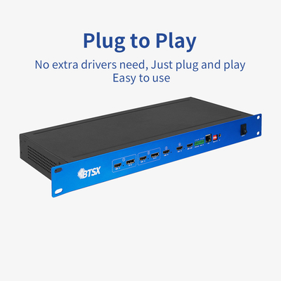 1X2 2X2 1X3 3X3 Processador de vídeo HDMI 4K Controlador de parede de vídeo de comutação sem conexão