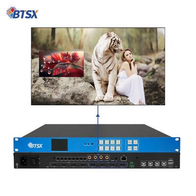 Comutador de vídeo UHD sem fio 4k Hdmi Matrix 4x4 Video Wall Controller 3x1 2x1 2x2 Suporte 4 Divisão de tela