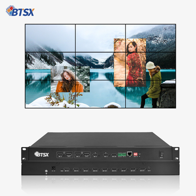 Processador de vídeo de parede de alta resolução com controle avançado do ecrã Resolução máxima 4096×2160 60Hz
