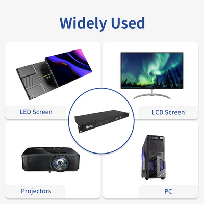 2x2 3x3 2x3 LCD de parede de vídeo led 9 canais splitter 4k controlador de parede de vídeo