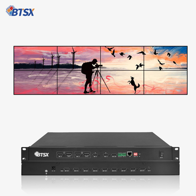 Processador de vídeo 4K Bitvisus 3x3 3x4 3x5 3x6 Controlador de parede de vídeo 9 HDMI1.3
