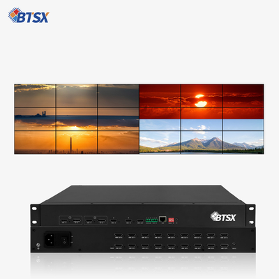 Solução de exibição ideal Controlador de parede de vídeo HDMI com profundidade de cor RGB444/YUV444/YUV422/YUV420 de 24 bits