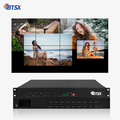 Processador de vídeo HDMI 1.3x18 4K com conmutação de sinal em tempo real
