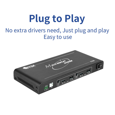Controlador Multi Display de Alta Definição 2x8 Saída 7680x2400 Resolução 60Hz