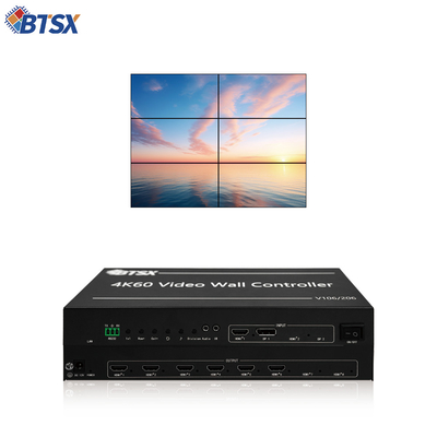 Controle flexível e resolução máxima 5760x2160 30Hz controlador de parede de vídeo para telas de grande escala