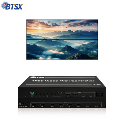 Controle flexível e resolução máxima 5760x2160 30Hz controlador de parede de vídeo para telas de grande escala
