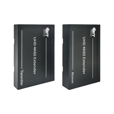 RS232 4K HDBT HDMI Extender Over CAT6 100m Transmissor de vídeo e receptor