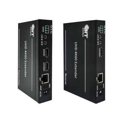 RS232 4K HDBT HDMI Extender Over CAT6 100m Transmissor de vídeo e receptor
