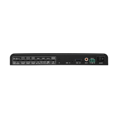 3840x2160@60Hz 4k HDMI Multi Viewer Switcher com splitter de tela de vídeo de relógio