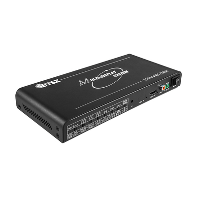 3840x2160@60Hz 4k HDMI Multi Viewer Switcher com splitter de tela de vídeo de relógio