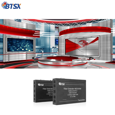 Atualize seus sensores industriais com extensor de fibra HDMI 4K bidirecional RS232 HDMI1.4