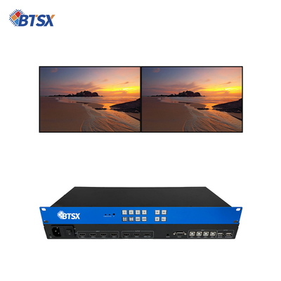 Solução KVM final BIT-MV-U1-MD403 Processador Multi-Viewer de resolução 4K60 com portas de saída HDMI 3x 2.0 e 1 Loop-out