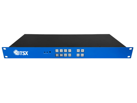 Controlador de exibição de vídeo ultra HD leve Multiviewer KVM com portas USB / KVM