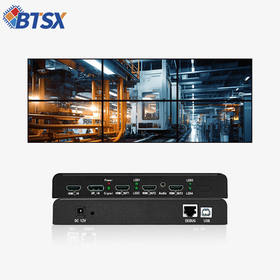 1x3 1x2 Controlador de Multi Display Escrã de empalhe 4K HDMI LED Screen Processador de vídeo