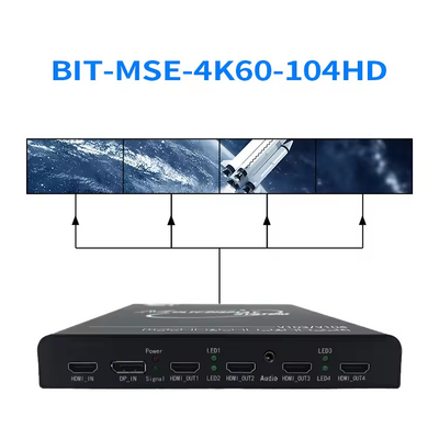 LCD 3x5 3x4 5x4 Mixer de vídeo Switcher 4k HDMI Video Wall Controller