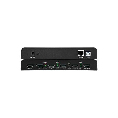 Controlador de parede de vídeo de expansão de tela múltipla com entrada HDMI/DP Bitvisus Edge Fusion Blending e interação imersiva