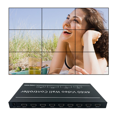 Controlador de parede de áudio e vídeo 4K 8K HDMI Projector de parede 1x3 3x3 2x3 BIT-VWC-409R