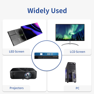 Bitvisus Profissional Áudio Vídeo & Iluminação 4K Processador de Vídeo com 4K60 HDMI 2.0 Alto Desempenho