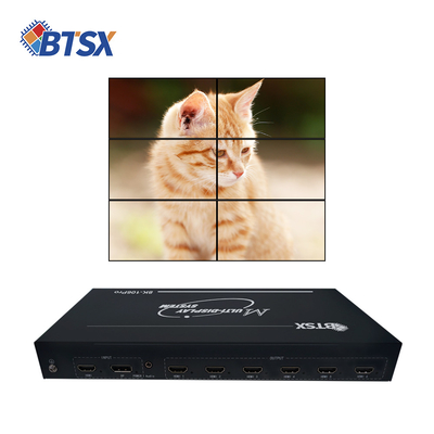 Processador de tela múltipla 8K para projeção 4K Expansor de tela múltipla 8K com 1920x1080P120 Processador de vídeo multicanal 8K para centros de comando