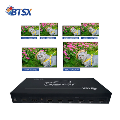 Processador de tela múltipla 8K para projeção 4K Expansor de tela múltipla 8K com 1920x1080P120 Processador de vídeo multicanal 8K para centros de comando