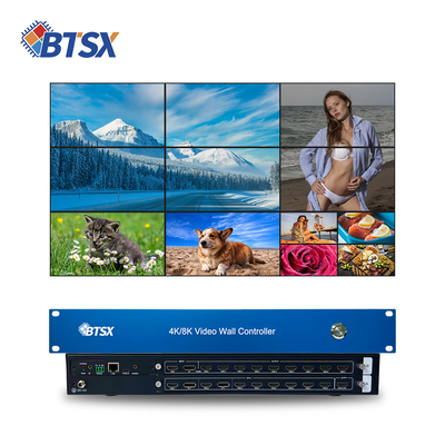 Controlador de Video Wall Profissional 3840x2160p60 com Suporte para 4 Fontes de Entrada