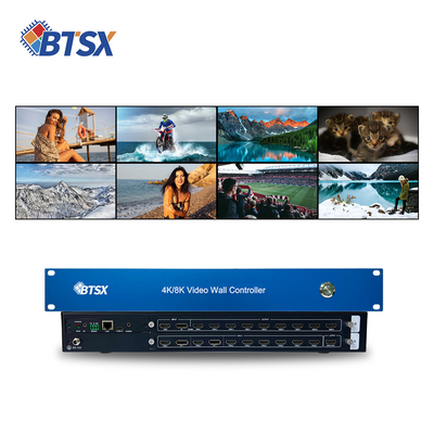 Controlador de Video Wall Profissional 3840x2160p60 com Suporte para 4 Fontes de Entrada