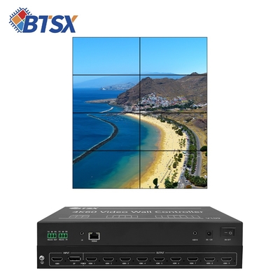 Controlador de Video Wall Bitvisus - Suporta configurações 3x3, 2x4, 5*1 e 7*1, Sem Latência, Sem Distorção BIT-VWC-109