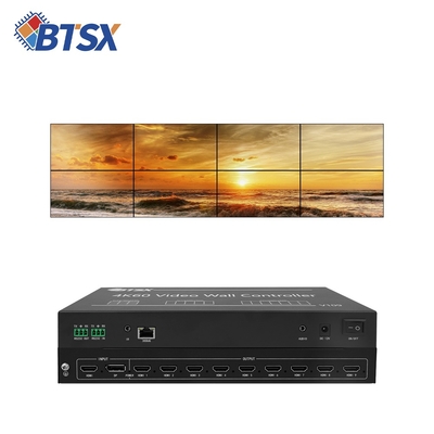 Controlador de Video Wall Bitvisus - Suporta configurações 3x3, 2x4, 5*1 e 7*1, Sem Latência, Sem Distorção BIT-VWC-109