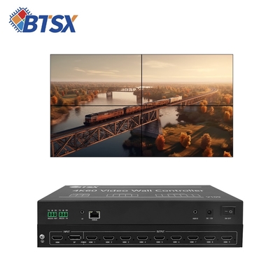 Controlador de Video Wall Bitvisus - Suporta configurações 3x3, 2x4, 5*1 e 7*1, Sem Latência, Sem Distorção BIT-VWC-109