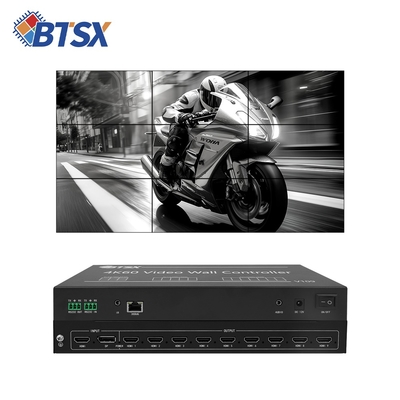 Controlador de Video Wall Bitvisus - Suporta configurações 3x3, 2x4, 5*1 e 7*1, Sem Latência, Sem Distorção BIT-VWC-109