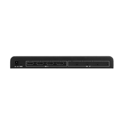 itvisus 4x1 HDMI Solução de monitoramento de conferências de segurança 4 em 1 Out 4K60 Multiple Views Multi-Viewer Screen Switch Adaptador