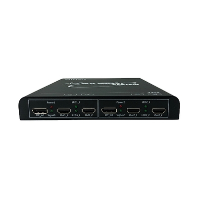 Dispositivo de Áudio, Vídeo e Iluminação Profissional Bitvisus 8k 1x1 1x2 2x1 2x2 1x4 Processador de Vídeo Multitelas com Emenda EDID Programável BIT-MSE-8K-204HD