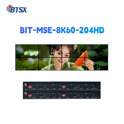 7680×2160P60 Sala de Controle Paredes de Vídeo Controlador Resolução máxima de entrada 1×4 15360×2160P60 2×HDMI 2.1 Interfaces de entrada 1×2 7680×2160P60