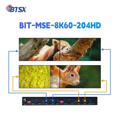 Controlador de Video Wall HDMI para Formato de Cor YUV422 2×Interfaces de Entrada HDMI 2.1 para Soluções de Exibição Personalizadas