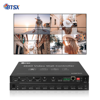 Controlador de Video Wall com Display Avançado para Gerenciamento e Controle de Conteúdo Dinâmico
