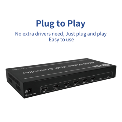 Bitvisus Profissional Video Splicing Processor - Suporta 9-screen Splicing BIT-VWC-106