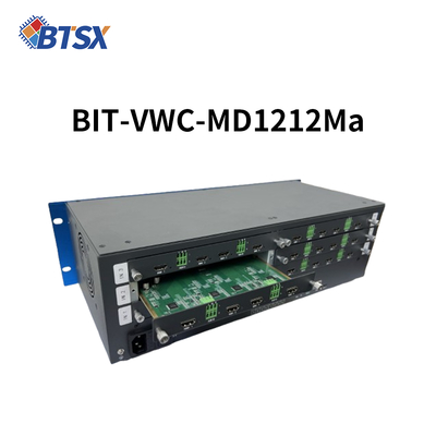 Saída HDMI de Video Wall da Sala de Controle Áudio Sem Suporte 12 Entradas HDMI e 12 Saídas HDMI para Necessidades de Frequência de Áudio