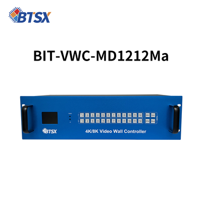 Saída HDMI de Video Wall da Sala de Controle Áudio Sem Suporte 12 Entradas HDMI e 12 Saídas HDMI para Necessidades de Frequência de Áudio