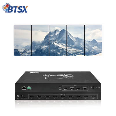 Controlador de Video Wall Bitvisus 4k 2x3 Suporta Várias Configurações de Entrada/Saída, Adequado para Ambientes Complexos