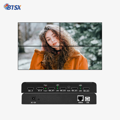 Bitvisus UHD WUXGA Projeção Mapeada Fusão de Bordas Mistura Interativa Imersiva Expansor Multi-tela Controlador de Video Wall