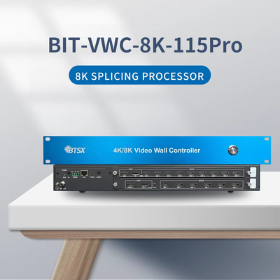 Visor Multi-Tela de Conteúdo 8K 1 Entrada e 15 Saídas, Emenda Pixel a Pixel, Visor Multi-Tela 4x3 5x3 6x2, Divisor Multi-Monitor