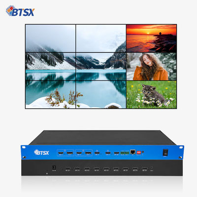 Controlador de parede de vídeo Bitvisus 4K60 com comutação perfeita e controle de múltiplas janelas