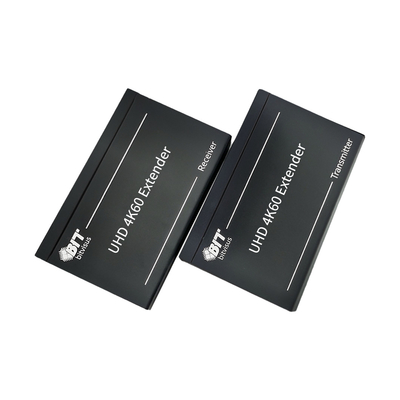 RS232 4K HDBT HDMI Extender Over CAT6 100m Transmissor de vídeo e receptor