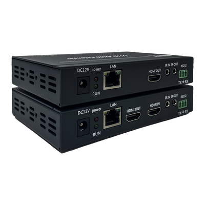 4K HDBT HDMI Extender 100m RJ45 Design de porta de rede Transmissor e receptor de vídeo