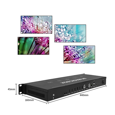 8K60 PIP Croping Zoom LCD LED Screen Processador de vídeo ponto a ponto Controlador de vídeo