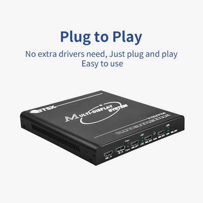 bitvisus1*3 2*3 controlador de parede de vídeo de alta resolução extensor HDMI