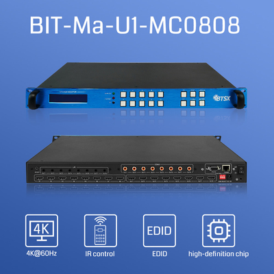 4K60 HDMI Matrix Switcher EDID Gestão de vídeo processador de parede 2x2 2X3
